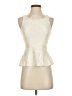 Express 100% Polyester Ivory Sleeveless Blouse Size XS - photo 1