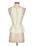 Express 100% Polyester Ivory Sleeveless Blouse Size XS - photo 2