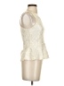 Express 100% Polyester Ivory Sleeveless Blouse Size XS - photo 4