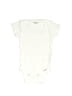 Gerber Solid Ivory Short Sleeve Onesie Size 0-3 mo - photo 1