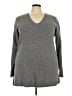 Lafayette 148 New York Gray Pullover Sweater Size XXL - photo 1