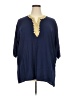 Unbranded Blue 3/4 Sleeve T-Shirt Size XXL - photo 1