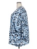 Lane Bryant 100% Polyester Floral Blue Kimono Size 18 - 20 Plus - photo 5
