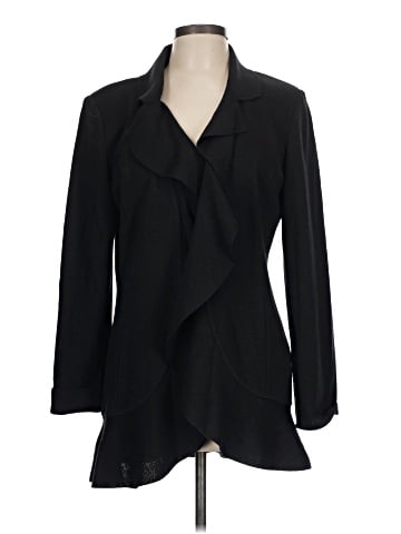 St. John Caviar Wool Blazer (view 1)