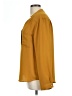 Nine West 100% Polyester Gold Long Sleeve Blouse Size L - photo 5