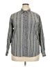 Assorted Brands Print Gray Long Sleeve Button-Down Shirt Size XXL - photo 1