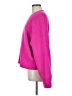 Zara Solid Pink Pullover Sweater Size M - photo 5