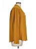 Nine West 100% Polyester Gold Long Sleeve Blouse Size L - photo 4