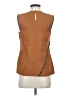 Inclán Studio Brown Vest Size S - photo 2