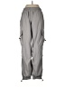 Zaful 100% Polyester Gray Cargo Pants Size M - photo 2