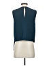 Opening Ceremony 100% Polyester Teal Blue Sleeveless Blouse Size 4 - photo 2