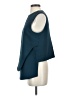 Opening Ceremony 100% Polyester Teal Blue Sleeveless Blouse Size 4 - photo 5