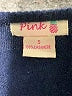 Pink Pineapple 100% Cashmere Color Block Blue Cashmere Pullover Sweater Size S - photo 7
