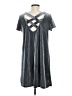 She + Sky Silver Casual Dress Size M - photo 2