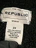 For The Republic 100% Polyester Black Fleece Size 2X - photo 6