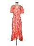 Cinq à Sept 100% Polyester Paisley Orange Casual Dress Size 6 - photo 1