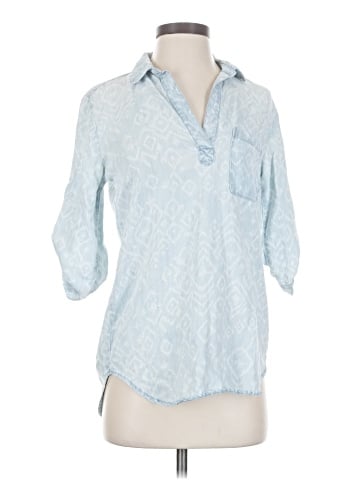 Chelsea & Violet 3/4 Sleeve Button-Down Shirt (view 1)