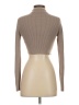 Garage Tan Long Sleeve Turtleneck Size S - photo 2