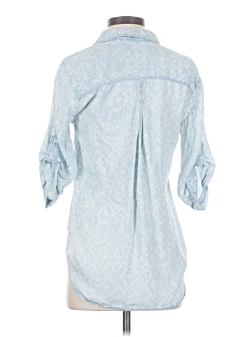 Chelsea & Violet 3/4 Sleeve Button-Down Shirt (view 2)