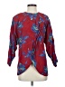Assorted Brands 100% Rayon Red 3/4 Sleeve Blouse Size S - photo 1
