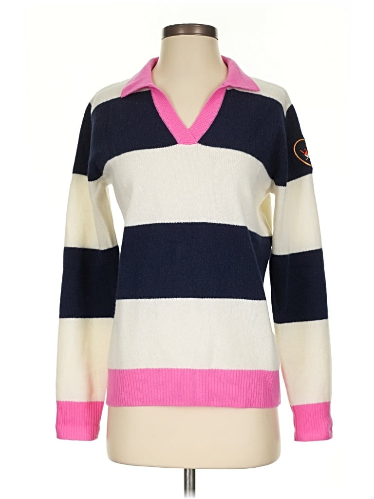 Pre-owned Vilagallo Wool Pullover Sweater In Pink