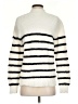 Bailey 44 Stripes Ivory Turtleneck Sweater Size S - photo 2