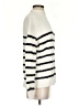 Bailey 44 Stripes Ivory Turtleneck Sweater Size S - photo 4