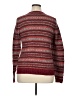 Ann Taylor LOFT Burgundy Pullover Sweater Size XL - photo 2