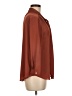 HD in Paris 100% Polyester Brown 3/4 Sleeve Blouse Size 6 - photo 4