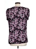 Assorted Brands Purple Short Sleeve Blouse Size L - photo 2