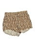 Shade & Shore Print Gold Shorts Size Med 8/10 - photo 1