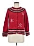 Westbound 100% Cotton Red Cardigan Size M - photo 1