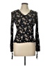 Old Navy 100% Nylon Black Long Sleeve Top Size L - photo 1