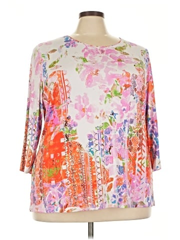 Alia 3/4 Sleeve Blouse (view 1)