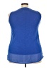 Adrienne Vittadini Blue Sleeveless Top Size XXL - photo 2