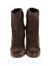 Chloé Brown Tan Suede Platform Ankle Boots Size EU 40 - photo 2