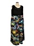 Avenue Graphic Black Casual Dress Size 26 - 28 Plus - photo 1