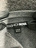 Fashion Nova Solid Gray Jumpsuit Size L - photo 4