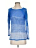 John Paul Richard 100% Rayon Blue Pullover Sweater Size S - photo 1