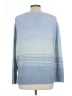 Ella Moss Color Block Blue Pullover Sweater Size L - photo 2
