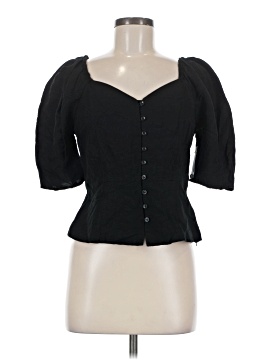 Something Navy 3/4 Sleeve Blouse