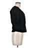 Something Navy Black 3/4 Sleeve Blouse Size M - photo 4
