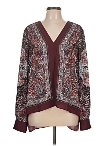 BCBGMAXAZRIA Long Sleeve Blouse (view 1)