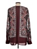 BCBGMAXAZRIA 100% Polyester Burgundy Long Sleeve Blouse Size L - photo 2