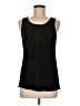 Elle 100% Rayon Black Sleeveless Blouse Size M - photo 1