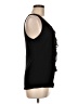 Elle 100% Rayon Black Sleeveless Blouse Size M - photo 4