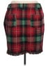 Cato Plaid Red Casual Skirt Size XL - photo 2