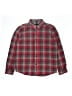 Volcom Plaid Red Long Sleeve Button-Down Shirt Size 10 - photo 1