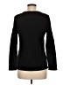 Studio Works 100% Cotton Black Long Sleeve Top Size M - photo 2