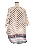 Eyeshadow 100% Polyester Ivory Kimono Size 2X - photo 1